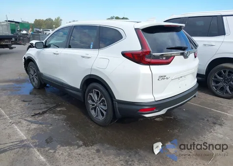 2022 Honda Cr-V Awd Ex-L z USA, uszkodzony, nr VIN 7FARW2H82NE054313